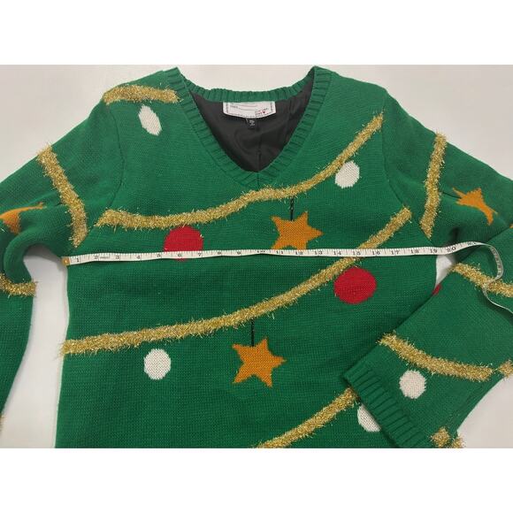 With Love Deer Christmas Sweater XL - Picture 3 of 7